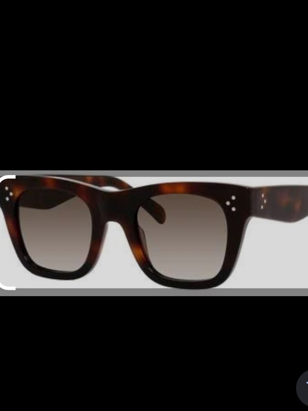 Celine Tortoiseshell Sunglasses - Brown Gradient